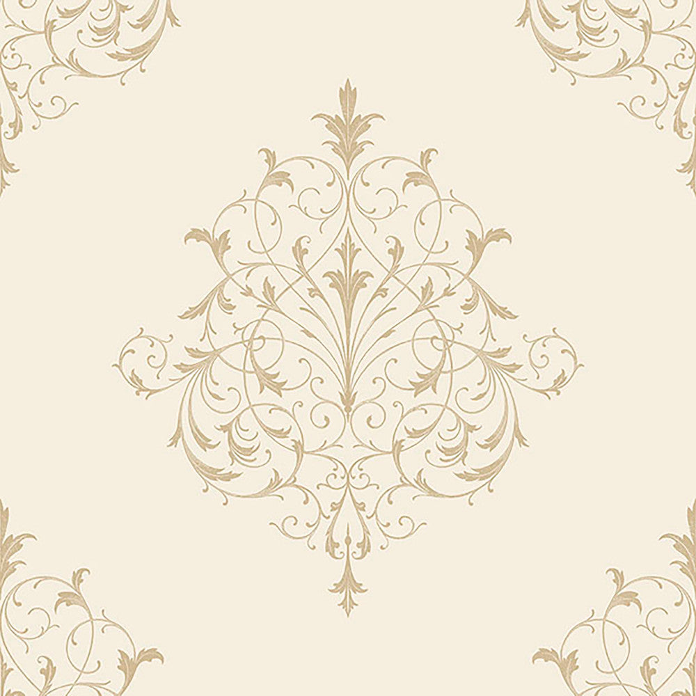 8018 13W7201 by JF Wallcovering FILIGREE WALLCOVERINGS 100% Wallpaper Germany Horizontal: and Vertical: 25.2 20.5 inches, 11 yards per roll. - Fabric Carolina -
