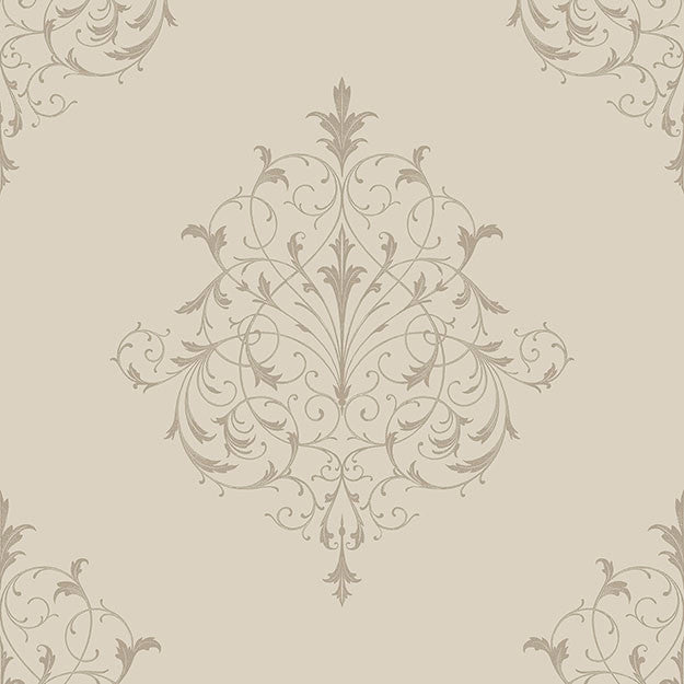 8018 33W7201 by JF Wallpaper FILIGREE WALLCOVERINGS 100% Wallpaper GERMANY (see sample) Horizontal: N/A and Vertical: 25.200 20.50 - Fabric Carolina -