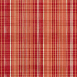 Guernsey Check Coral by Brunschwig & Fils Fabric