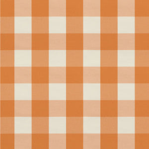 Lackland Check Orange by Brunschwig & Fils Fabric