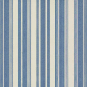 Colmar Stripe French Blue by Brunschwig & Fils Fabric
