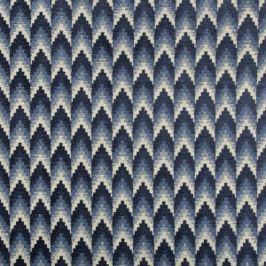 Ventron Woven Blue by Brunschwig & Fils Fabric