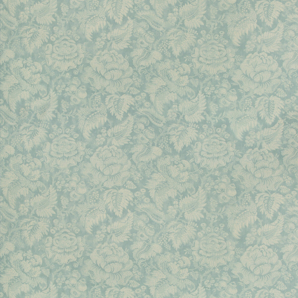 Wesserling Print Aqua by Brunschwig & Fils Fabric Brunschwig & Fils Fabric Wesserling Print AquaFabric FOLIO FRANCAIS COTTON - 64%;LINEN - 36% Switzerland </p><p>Repeat: H: 21, V: 13.94 53.54 - Fabric Carolina -