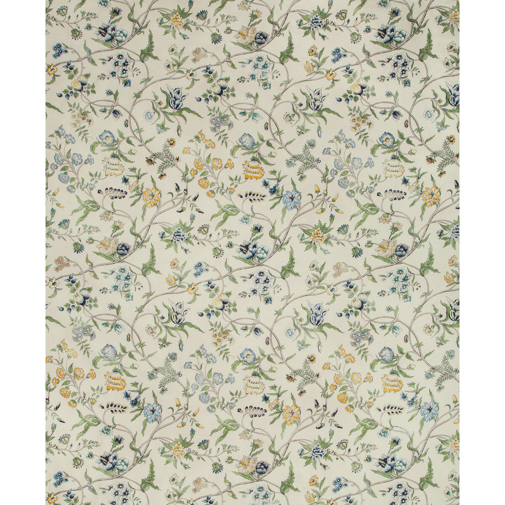 Menars Ii Marine by Brunschwig & Fils Fabric Brunschwig & Fils Fabric Menars Ii MarineFabric FOLIO FRANCAIS COTTON - 100% France </p><p>Repeat: H: 51.97, V: 54 53.54 - Fabric Carolina -
