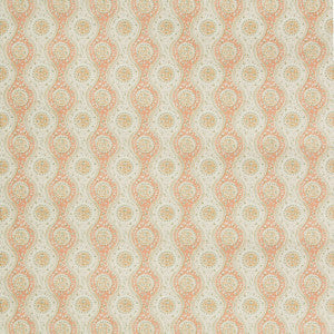 Nadari Print Peach/Gold by Brunschwig & Fils Fabric