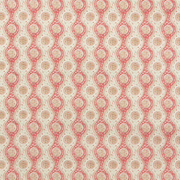 Nadari Print Red/Beige by Brunschwig & Fils Fabric Brunschwig & Fils Fabric Nadari Print Red/BeigeFabric FOLIO FRANCAIS COTTON - 90%;LINEN - 10% United Kingdom </p><p>Repeat: H: 6.75, V: 7.48 54 - Fabric Carolina -