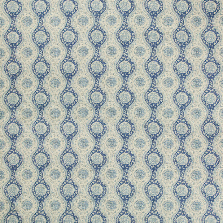 Nadari Print Blue by Brunschwig & Fils Fabric Brunschwig & Fils Fabric Nadari Print BlueFabric FOLIO FRANCAIS COTTON - 90%;LINEN - 10% United Kingdom </p><p>Repeat: H: 6.75, V: 7.48 54 - Fabric Carolina -