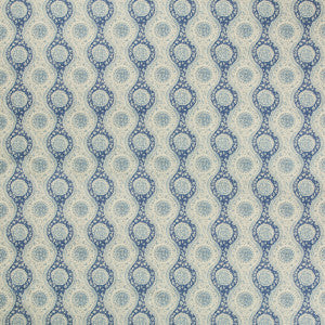 Nadari Print Blue by Brunschwig & Fils Fabric