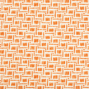 Mira Print Orange by Brunschwig & Fils Fabric