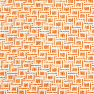 Mira Print Orange by Brunschwig & Fils Fabric