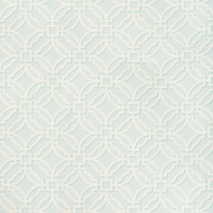 Salvy Print Aqua by Brunschwig & Fils Fabric