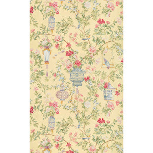 Jardin Fleuri Print Sun by Brunschwig & Fils Fabric