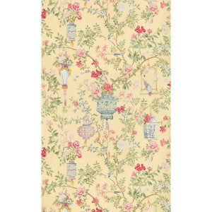 Jardin Fleuri Print Sun by Brunschwig & Fils Fabric