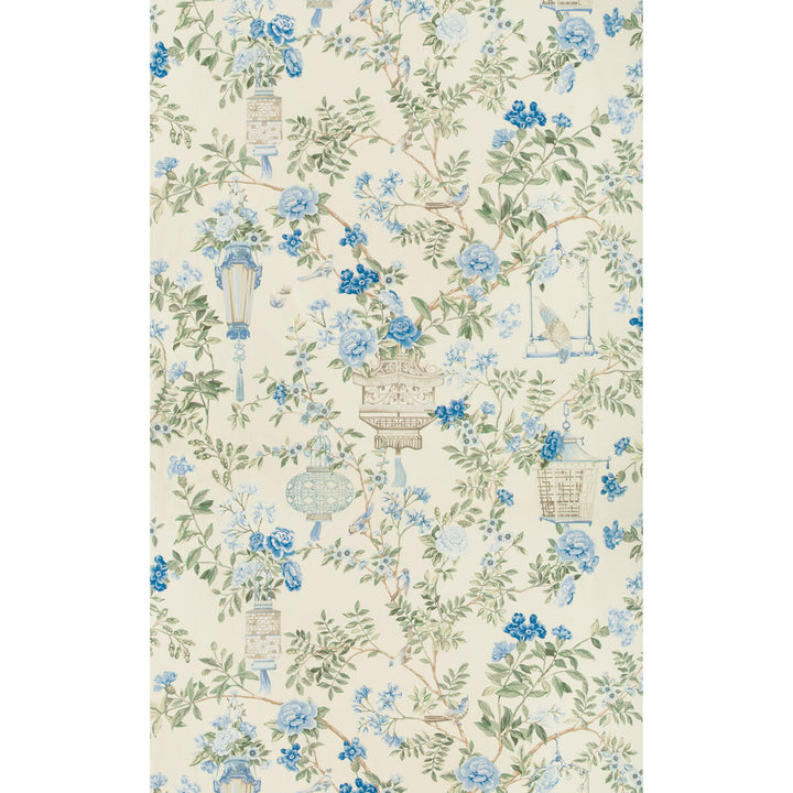 Jardin Fleuri Print Delft by Brunschwig & Fils Fabric Brunschwig & Fils Fabric Jardin Fleuri Print DelftFabric SUMMER PALACE COTTON - 100% Italy </p><p>Repeat: H: 53.54, V: 56.69 53.54 - Fabric Carolina -