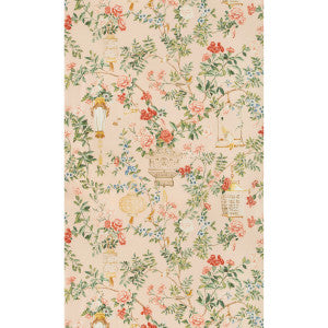 Jardin Fleuri Print Petal by Brunschwig & Fils Fabric