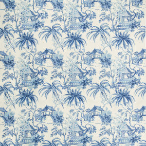 Tongli Print Porcelain by Brunschwig & Fils Fabric