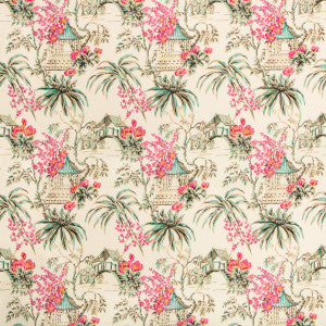 Tongli Print Peony by Brunschwig & Fils Fabric