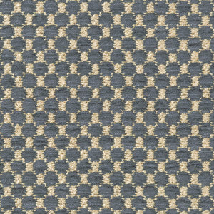 Ecrins Texture Blue by Brunschwig & Fils Fabric