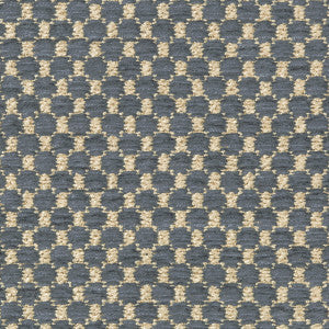 Ecrins Texture Blue by Brunschwig & Fils Fabric