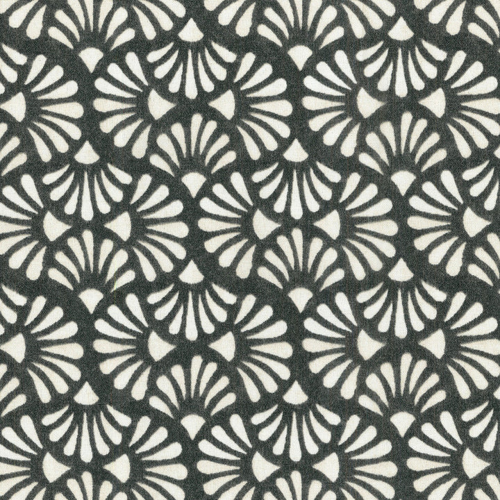 Tbo Shell Toss Charcoal 801921 by Tommy Bahama Home Fabric Tommy Bahama Home 100% Spun Polyester U.S.A. Abrasion Standard: General Use Horizontal: 5.4 and Vertical: 6.3 54" - Fabric Carolina -