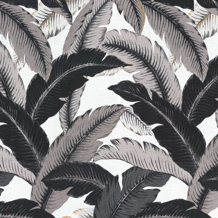 Tbo Swaying Palms Onyx 801952 by Tommy Bahama Home Fabric - 100% Spun Polyester U.S.A. 51000 Horizontal: 18 and Vertical: 27 54 - Fabric Carolina -
