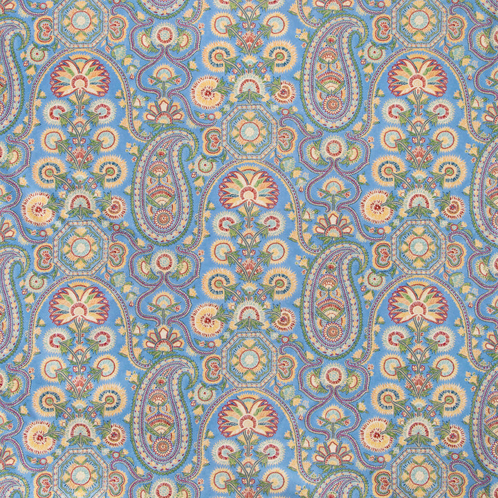 Saraya Print Cornflower by Brunschwig & Fils Fabric Brunschwig & Fils Fabric Saraya Print CornflowerFabric GRAND BAZAAR COTTON - 100% United Kingdom </p><p>Repeat: H: 18, V: 24.89 54 - Fabric Carolina -
