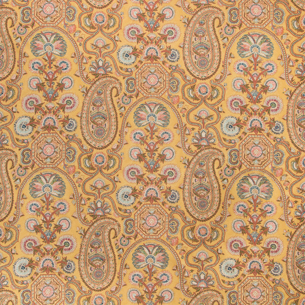 Saraya Print Saffron by Brunschwig & Fils Fabric Brunschwig & Fils Fabric Saraya Print SaffronFabric GRAND BAZAAR COTTON - 100% United Kingdom </p><p>Repeat: H: 18, V: 24.89 54 - Fabric Carolina -