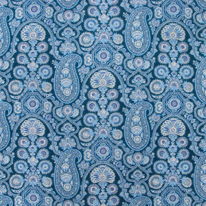 Saraya Print Indigo by Brunschwig & Fils Fabric