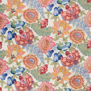 Karabali Print Jewel by Brunschwig & Fils Fabric