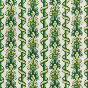 Montguyon Print Leaf/Aloe by Brunschwig & Fils Fabric