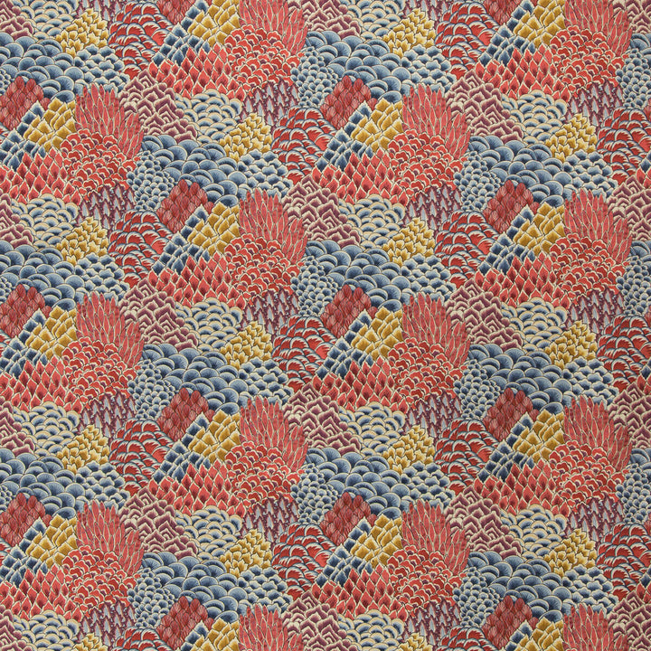 Katibi Print Multi by Brunschwig & Fils Fabric Brunschwig & Fils Fabric Katibi Print MultiFabric GRAND BAZAAR COTTON - 100% Italy </p><p>Repeat: H: 26.77, V: 17.83 53.94 - Fabric Carolina -