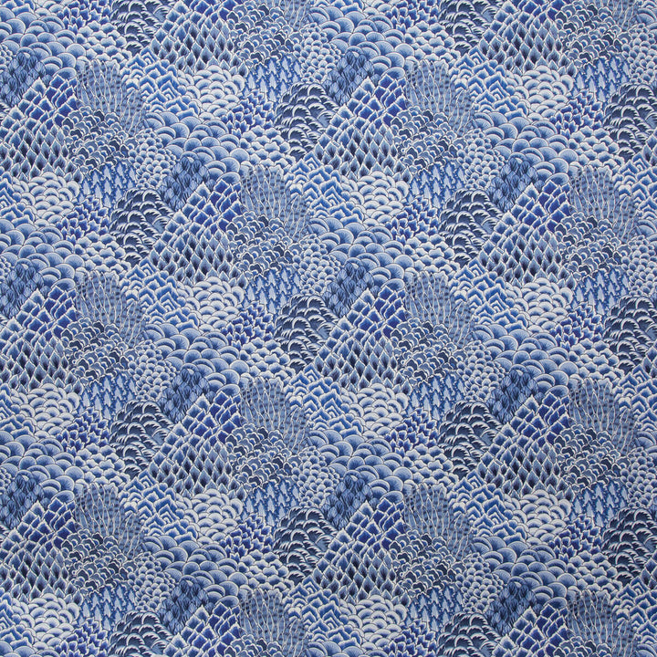 Katibi Print Blue by Brunschwig & Fils Fabric Brunschwig & Fils Fabric Katibi Print BlueFabric GRAND BAZAAR COTTON - 100% Italy </p><p>Repeat: H: 26.77, V: 17.83 53.94 - Fabric Carolina -