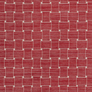 Beaumois Woven Red by Brunschwig & Fils Fabric