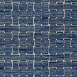 Beaumois Woven Navy by Brunschwig & Fils Fabric