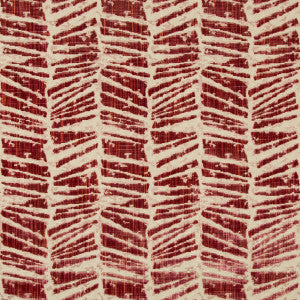 Chaumont Velvet Red by Brunschwig & Fils Fabric