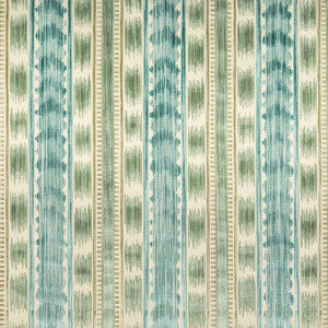 Bayeaux Velvet Aqua by Brunschwig & Fils Fabric