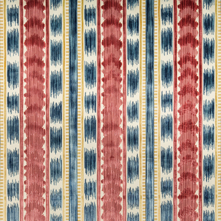 Bayeaux Velvet Red by Brunschwig & Fils Fabric Brunschwig & Fils Fabric Bayeaux Velvet RedFabric CHAUMONT VELVETS SPUN VISCOSE - 56%;COTTON - 44% India </p><p>Repeat: H: 8.93, V: 10 54.72 - Fabric Carolina -
