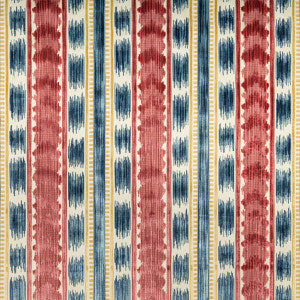 Bayeaux Velvet Red by Brunschwig & Fils Fabric