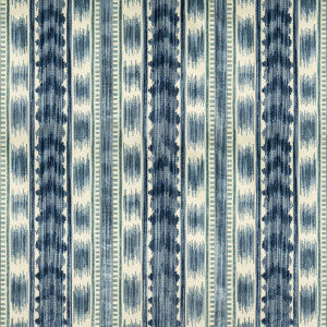 Bayeaux Velvet Blue by Brunschwig & Fils Fabric