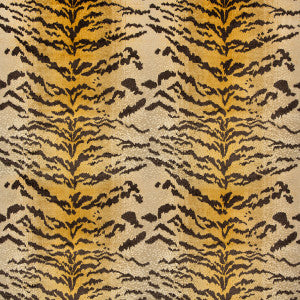Le Tigre Velvet Cognac by Brunschwig & Fils Fabric