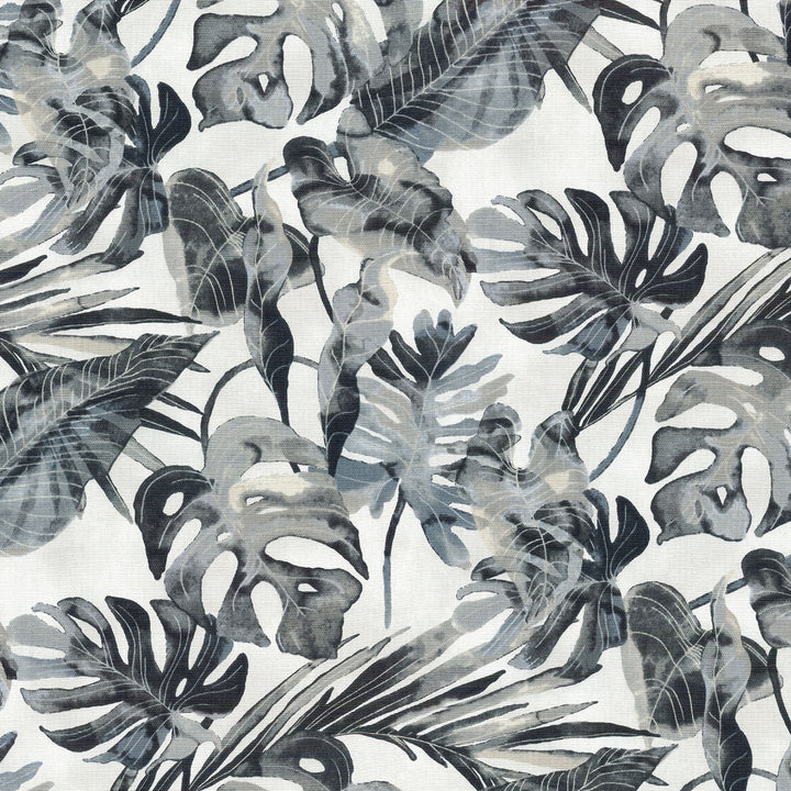 Falling Fronds Zinc 802011 by Tommy Bahama Home Fabric - 100% Cotton Peru 24000 Horizontal: 13.5 and Vertical: 25.25 54 - Fabric Carolina -