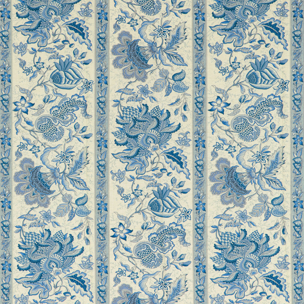 Montflours Print Blue by Brunschwig & Fils Fabric Brunschwig & Fils Fabric Montflours Print BlueFabric LOUVERNE LINEN - 67%;COTTON - 33% France </p><p>Repeat: H: 23, V: 30 57.87 - Fabric Carolina -