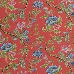 Veronique Print Red by Brunschwig & Fils Fabric