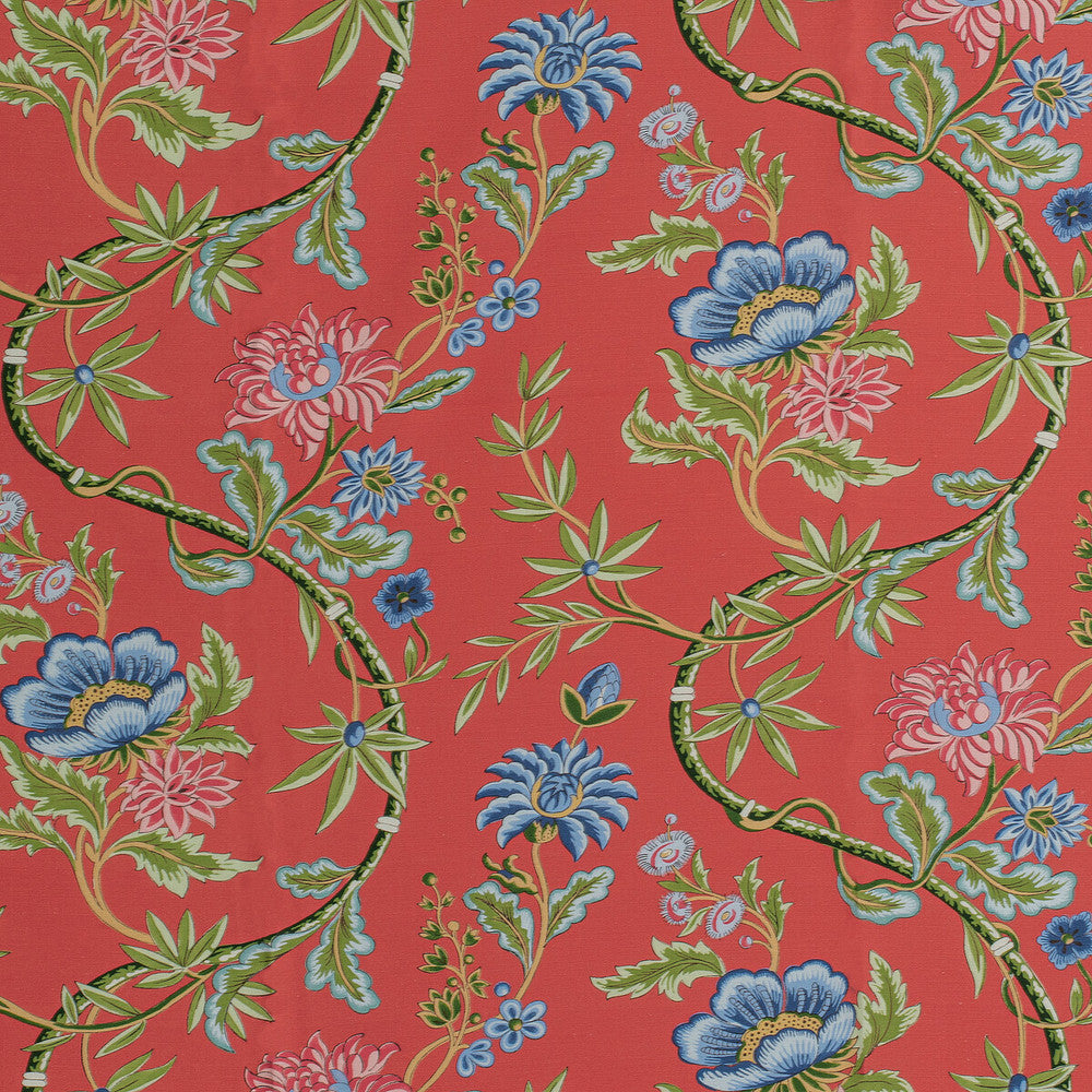 Veronique Print Red by Brunschwig & Fils Fabric Brunschwig & Fils Fabric Veronique Print RedFabric LOUVERNE LINEN - 67%;COTTON - 33% France </p><p>Repeat: H: 35.9, V: 19.5 54.33 - Fabric Carolina -