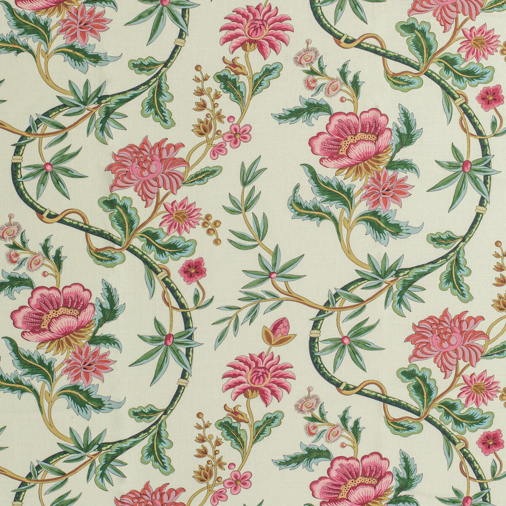 Veronique Print Jewel by Brunschwig & Fils Fabric Brunschwig & Fils Fabric Veronique Print JewelFabric LOUVERNE LINEN - 67%;COTTON - 33% France </p><p>Repeat: H: 35.9, V: 19.5 54.33 - Fabric Carolina -