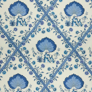 Loire Print Blue by Brunschwig & Fils Fabric