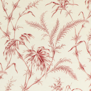 Lauziere Print Red by Brunschwig & Fils Fabric