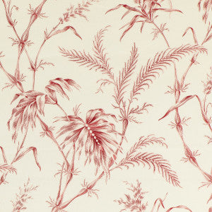 Lauziere Print Red by Brunschwig & Fils Fabric