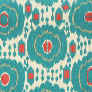 Mayenne Print Aqua by Brunschwig & Fils Fabric