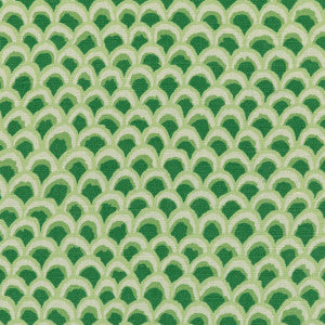 Pave Ii Print Green by Brunschwig & Fils Fabric